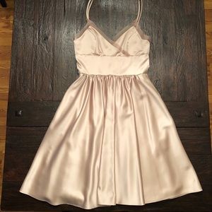 Jim Hjelm Occasions Satin Cocktail Dress